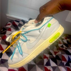 AUTHENTIC!! Off-White × Dunk Low 'Lot 02 of 50’